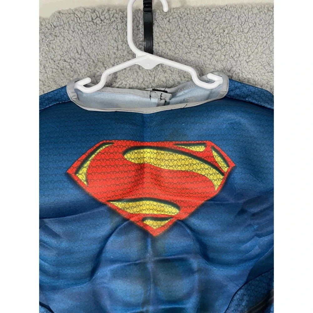 Rubies Superman Man‎ of Steel Jumpsuit Costume Kids Small DC Comics